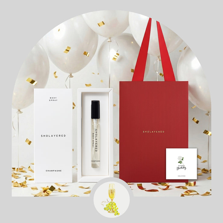 【誕生日専用セット】ボディスプレー｜シャンパン｜10ml